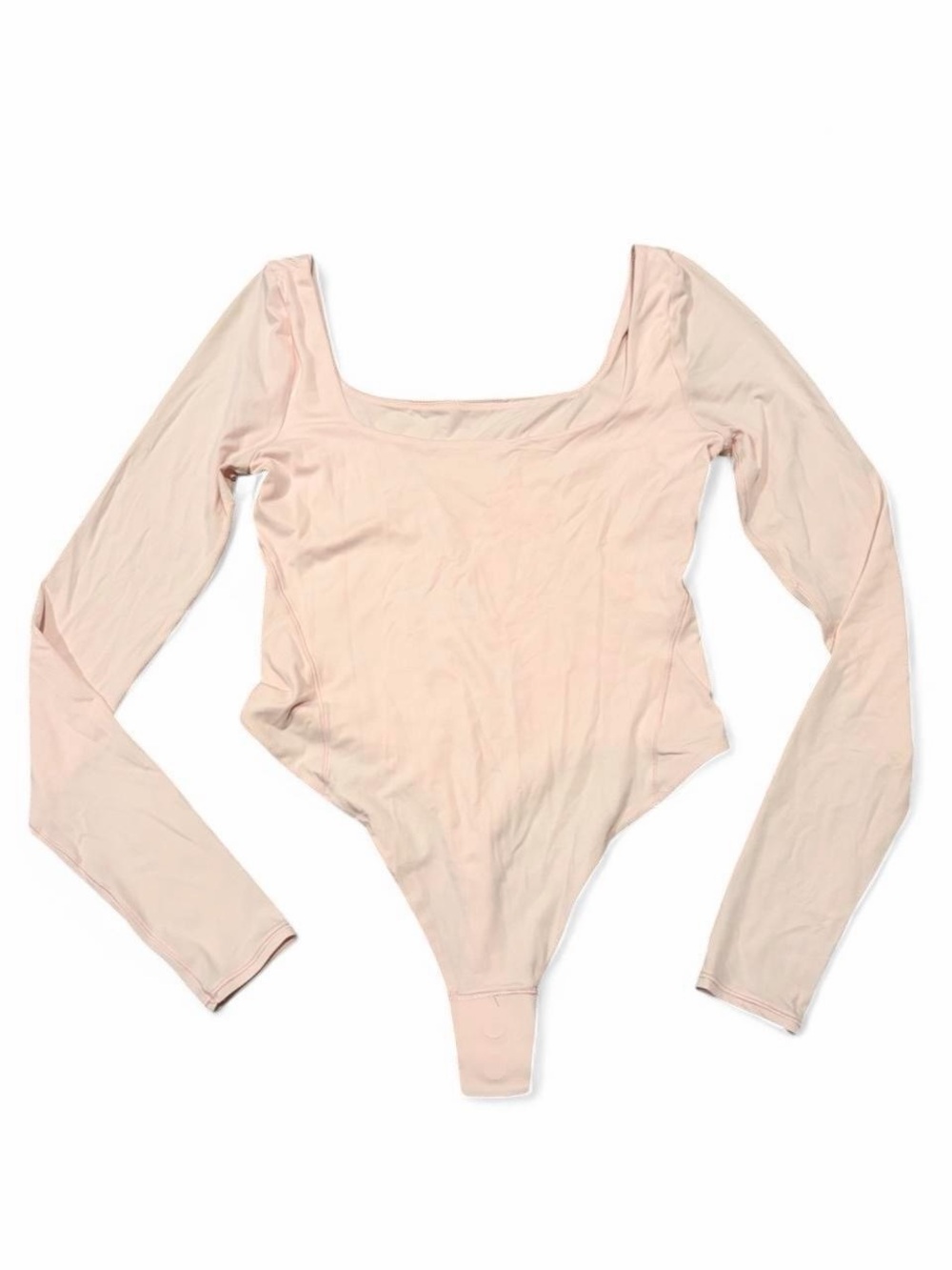 lululemon athletica Long Sleeve Scoop Neck Bodysuit - Light Blush